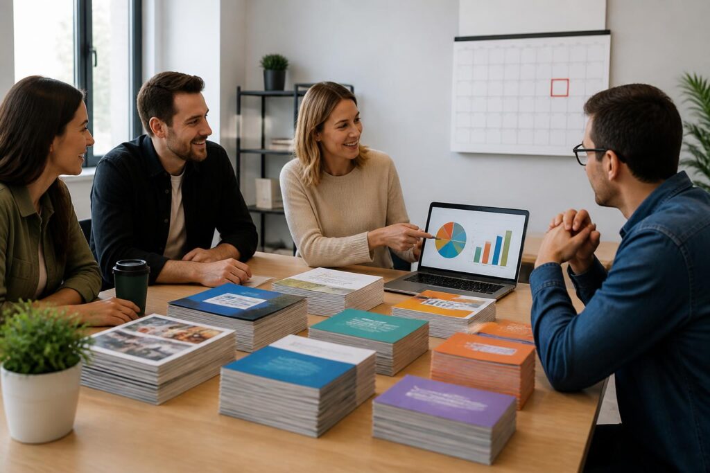 découvrez comment calculer le nombre idéal de flyers à imprimer pour un événement réussi, en évitant le gaspillage et en optimisant votre budget.