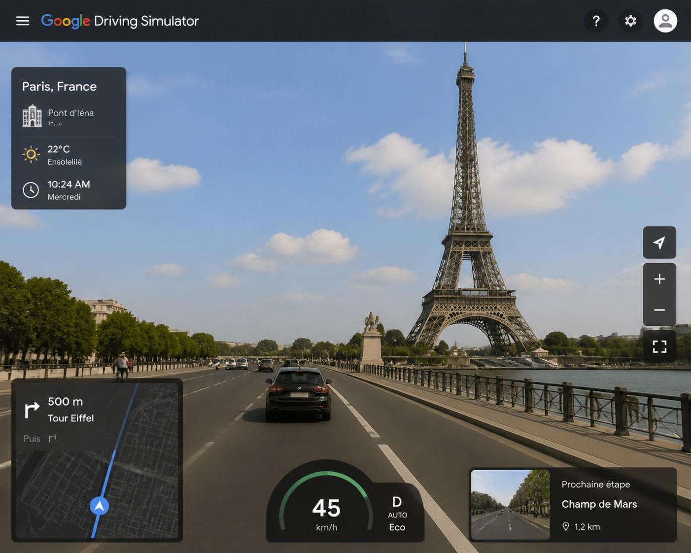 découvrez google driving simulator, une expérience immersive de conduite virtuelle gratuite qui vous plonge au cœur de la route avec des graphismes réalistes et un gameplay intuitif.
