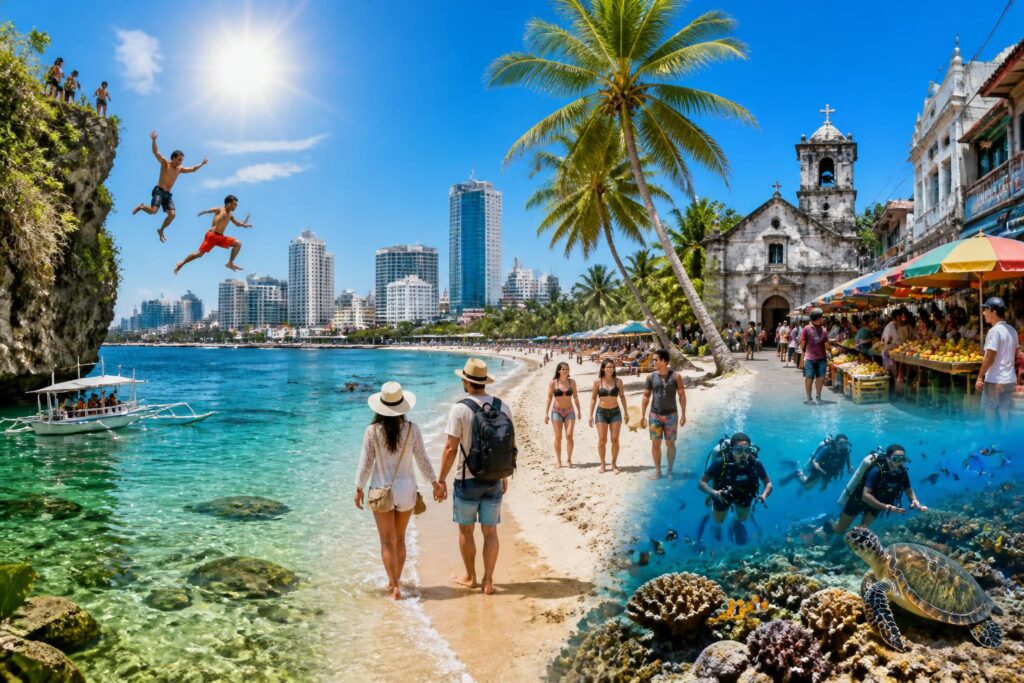 découvrez les activités incontournables à cebu pour un séjour inoubliable : plages paradisiaques, aventures nature, sites culturels et gastronomie locale.