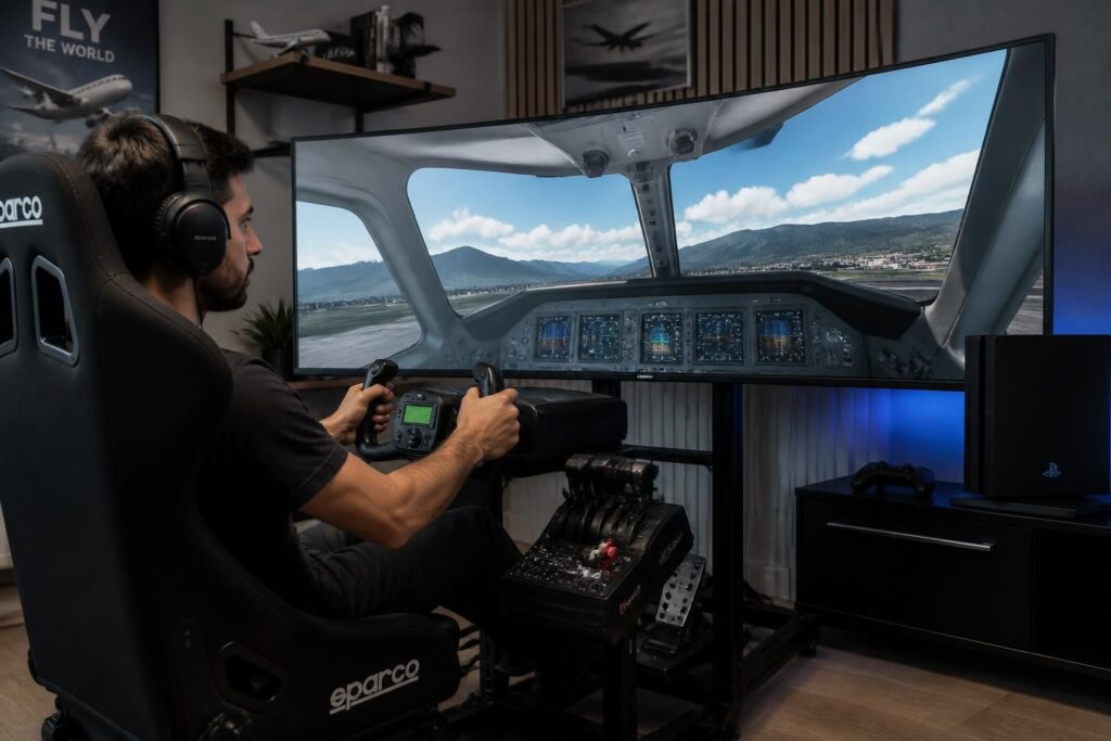 découvrez l'expérience immersive offerte par le simulateur d'avion sur ps4, idéal pour les amateurs de pilotage cherchant réalisme et sensations fortes.