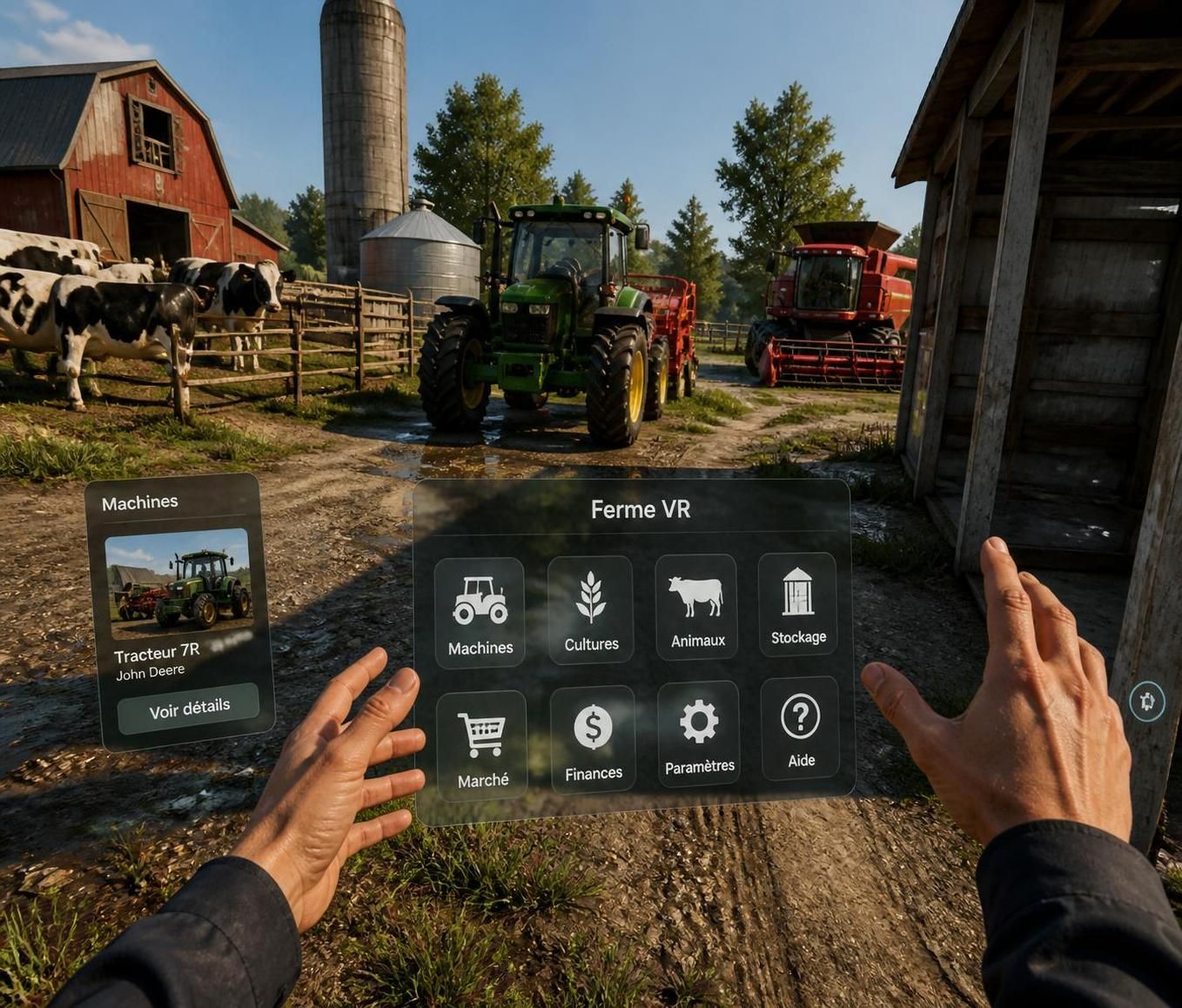 découvrez farm simulator vr, une expérience immersive qui transforme le jeu rural en réalité virtuelle, offrant une immersion totale dans le monde agricole.