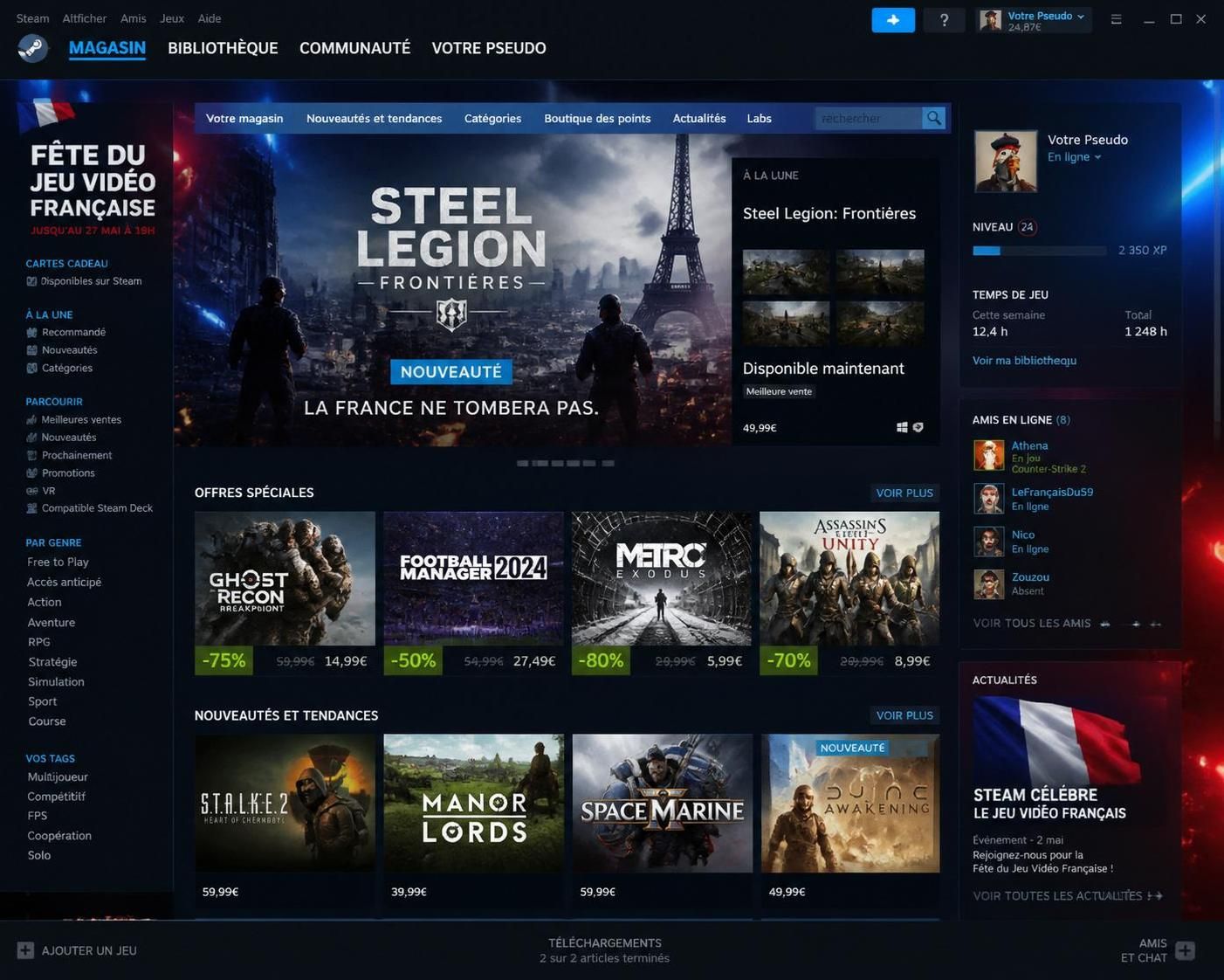 découvrez comment french steam révolutionne l'univers du gaming en france en offrant de nouvelles opportunités aux joueurs et développeurs locaux.