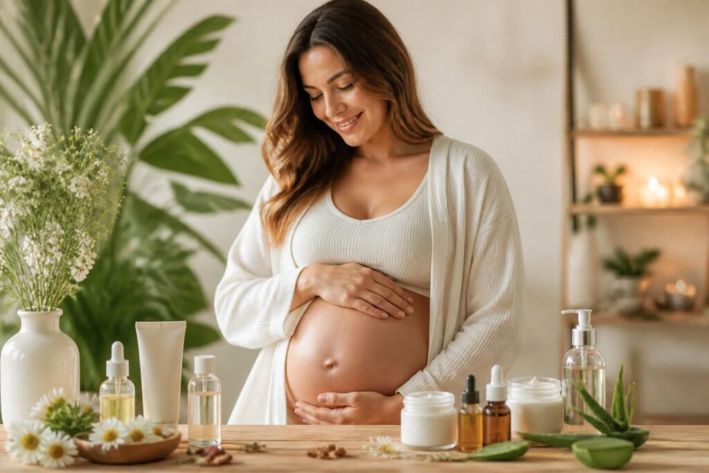 découvrez quels ingrédients privilégier dans les cosmétiques pour femme enceinte afin de garantir une peau sûre et protégée pendant la grossesse.