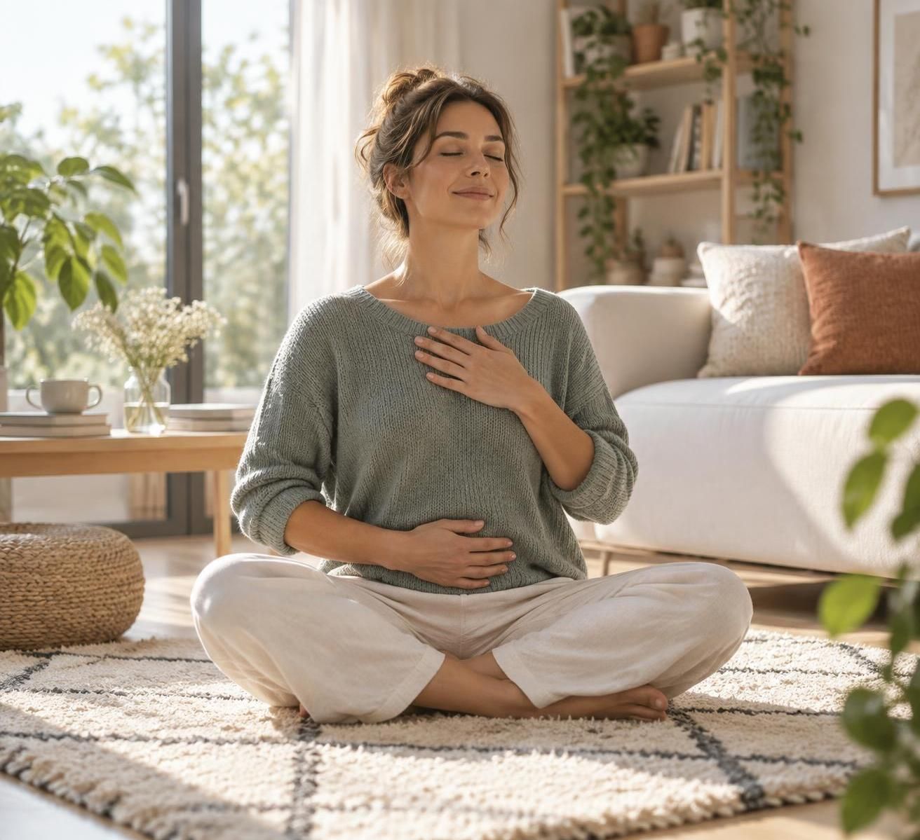 découvrez des exercices simples pour rééduquer votre périnée à la maison, à votre rythme et sans stress, avec des conseils pour bien débuter.