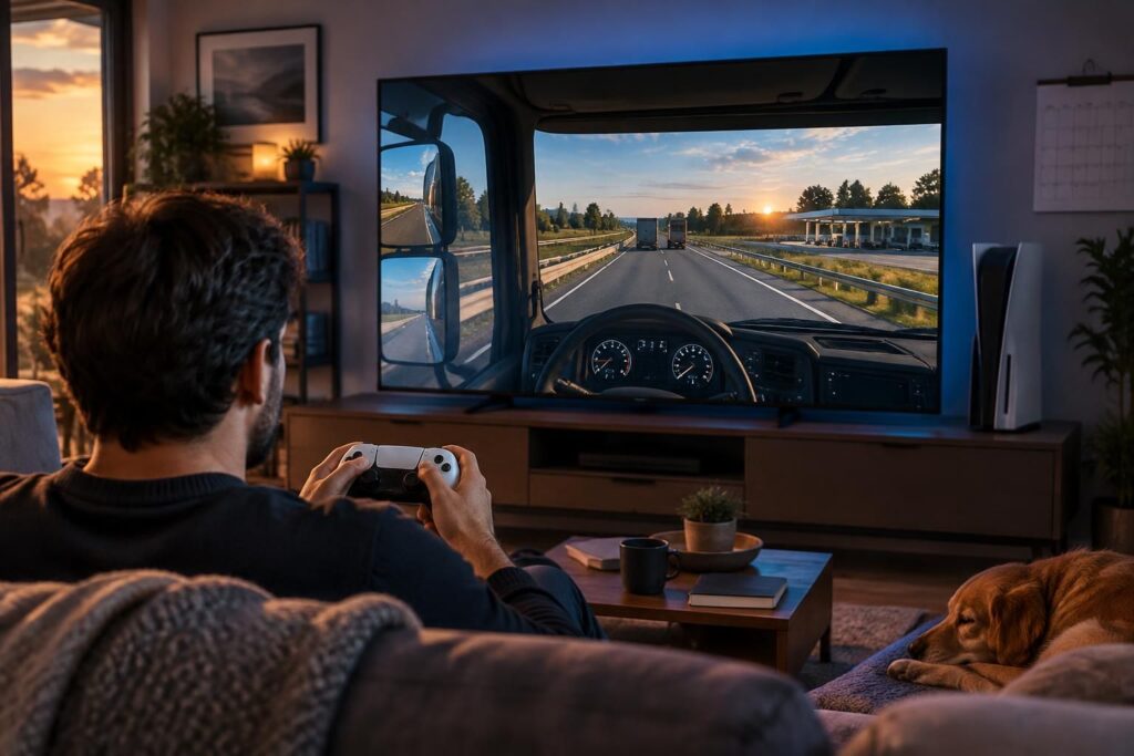 euro truck simulator 2 sur ps5 : découvrez les dernières informations sur sa sortie officielle en france et les annonces attendues de scs software.