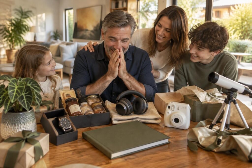 découvrez 7 idées de cadeaux originales pour papa : des surprises attentionnées pour lui faire plaisir et marquer le coup sans vous tromper.